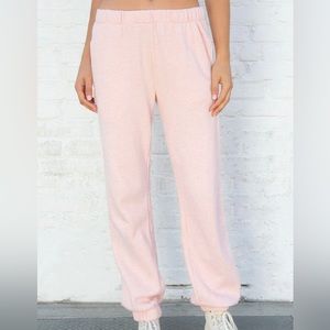 pink rosa sweatpants brandy melville OS